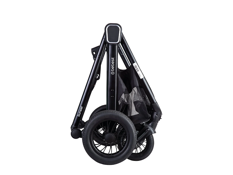 COCHE CUNA TRAVEL SYSTEM ISOFIX SUNSET PREMIUM NEGRO BEBESIT 5