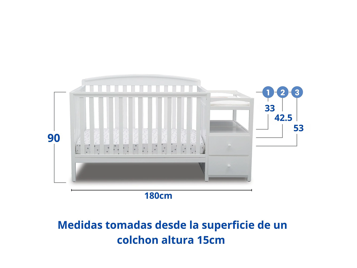 CUNA CONVERTIBLE Y MUDADOR ROYAL 3