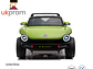 BUGGY A BATERIA VOLKSWAGEN E BUGGY VERDE - Miniatura 1