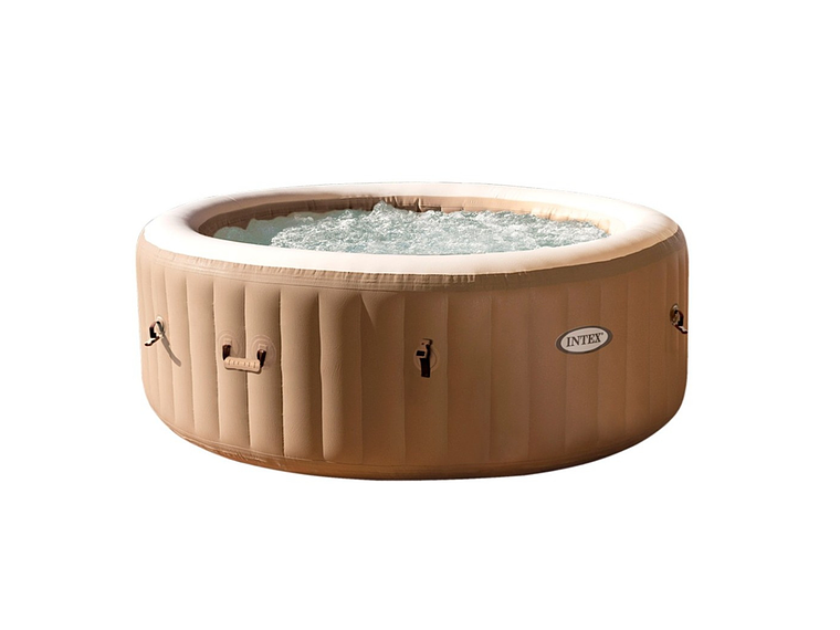 SPA HOT TUB INFLABLE INTEX BUBBLE MASSAGE 6 PERSONAS 1