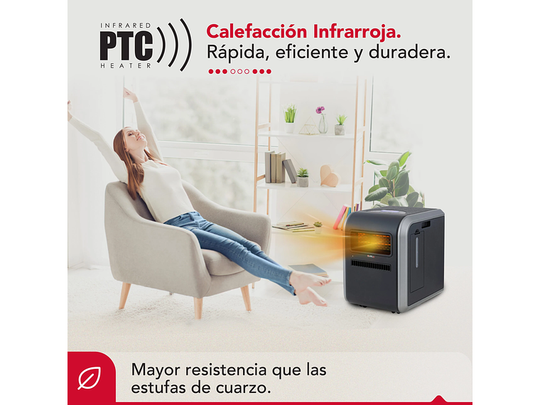 ESTUFA INFRARROJA 4 EN 1 THOR 1500H WIFI 3