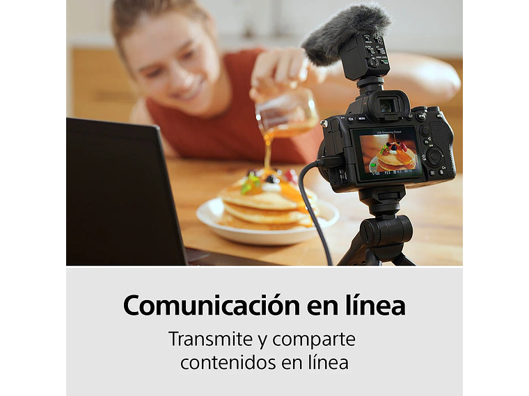 CAMARA FULL FRAME ILCE-7M4K CON LENTE SEL2870 | NEGRO 9