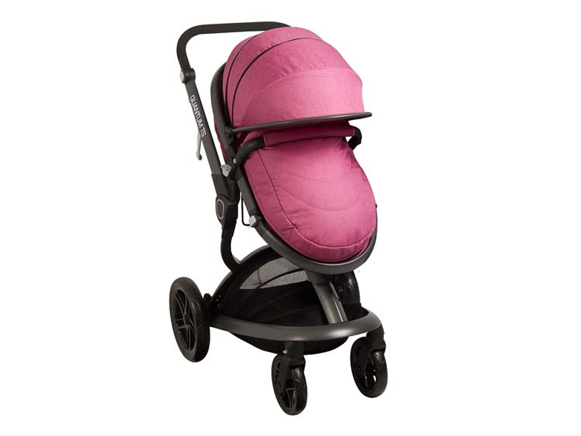 COCHE TRAVEL SYSTEM BEBESIT QUANTUM ROSADO 3