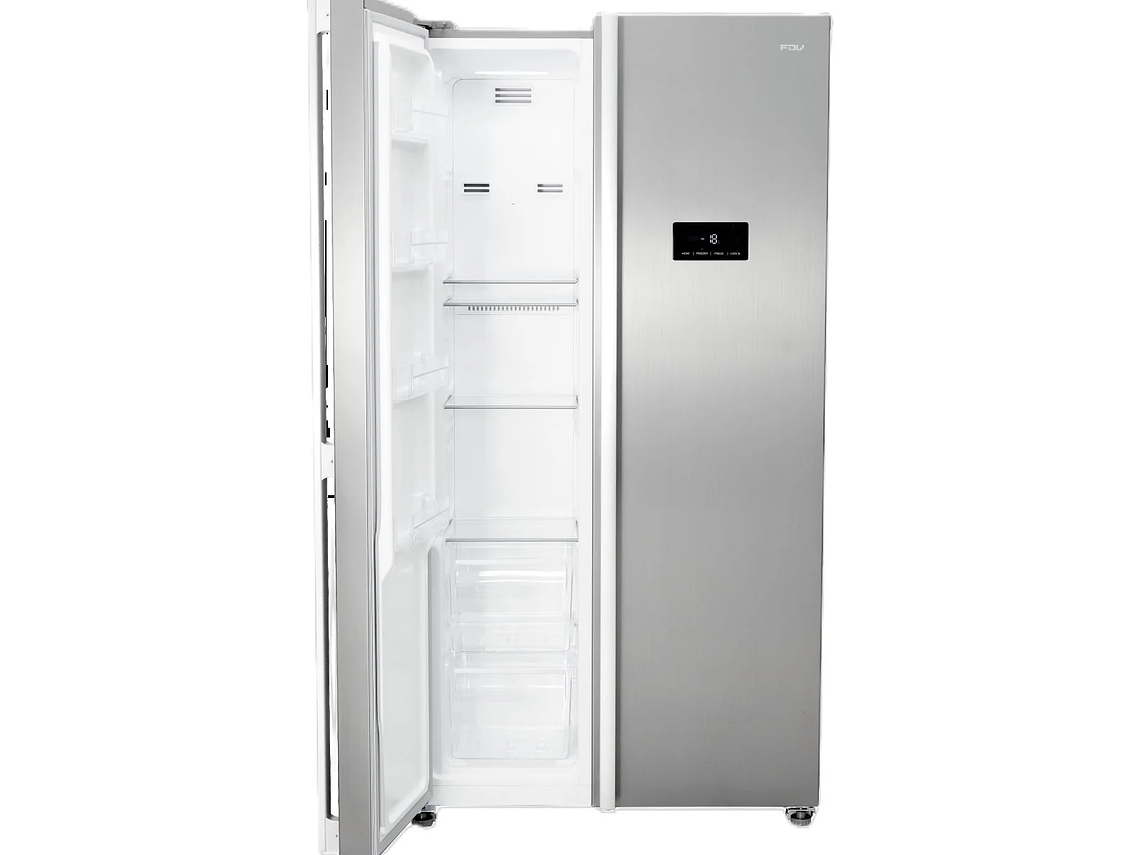 REFRIGERADOR SIDE BY SIDE SLIM 442 LTS FDV SILVER. 2