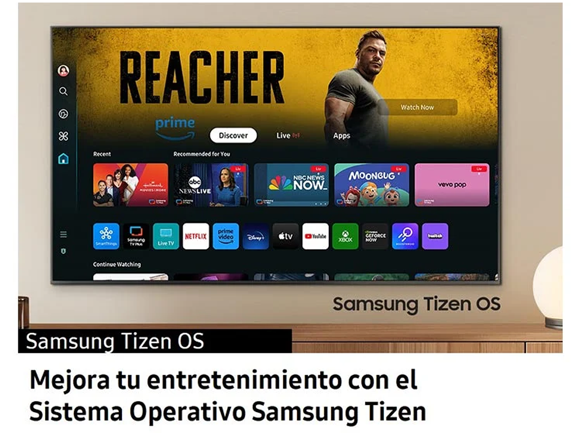 SMART TV SAMSUNG LED 4K UHD 98” CRYSTAL UN98DU9000GXZS 6