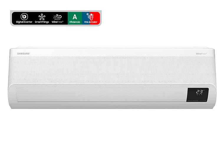 AIRE ACONDICIONADO SPLIT WINDFREE SAMSUNG AR24BSEAMWK/ZS 1