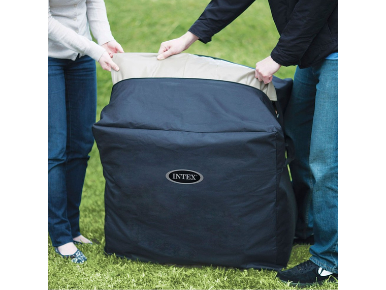 SPA HOT TUB INFLABLE INTEX BUBBLE MASSAGE 6 PERSONAS 5