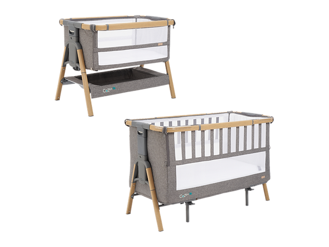 CUNA EVOLUTIVA COLECHO COZEE XL (PACK CUNA COLECHO + CUNA 60X120) | GRAFITO 1