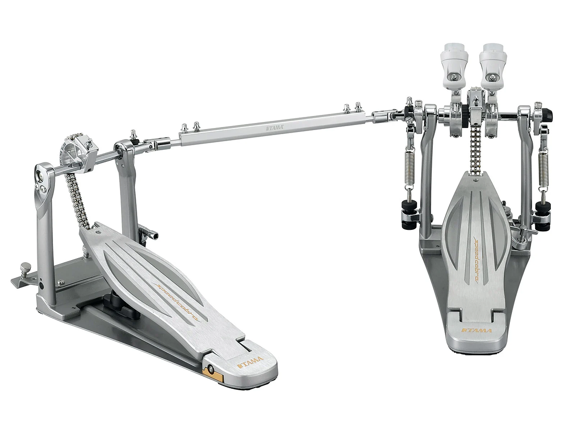 PEDAL DE BOMBO DOBLE TAMA HP910LWN INCLUYE CASE 1