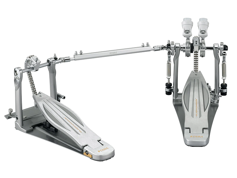 PEDAL DE BOMBO DOBLE TAMA HP910LWN INCLUYE CASE 1