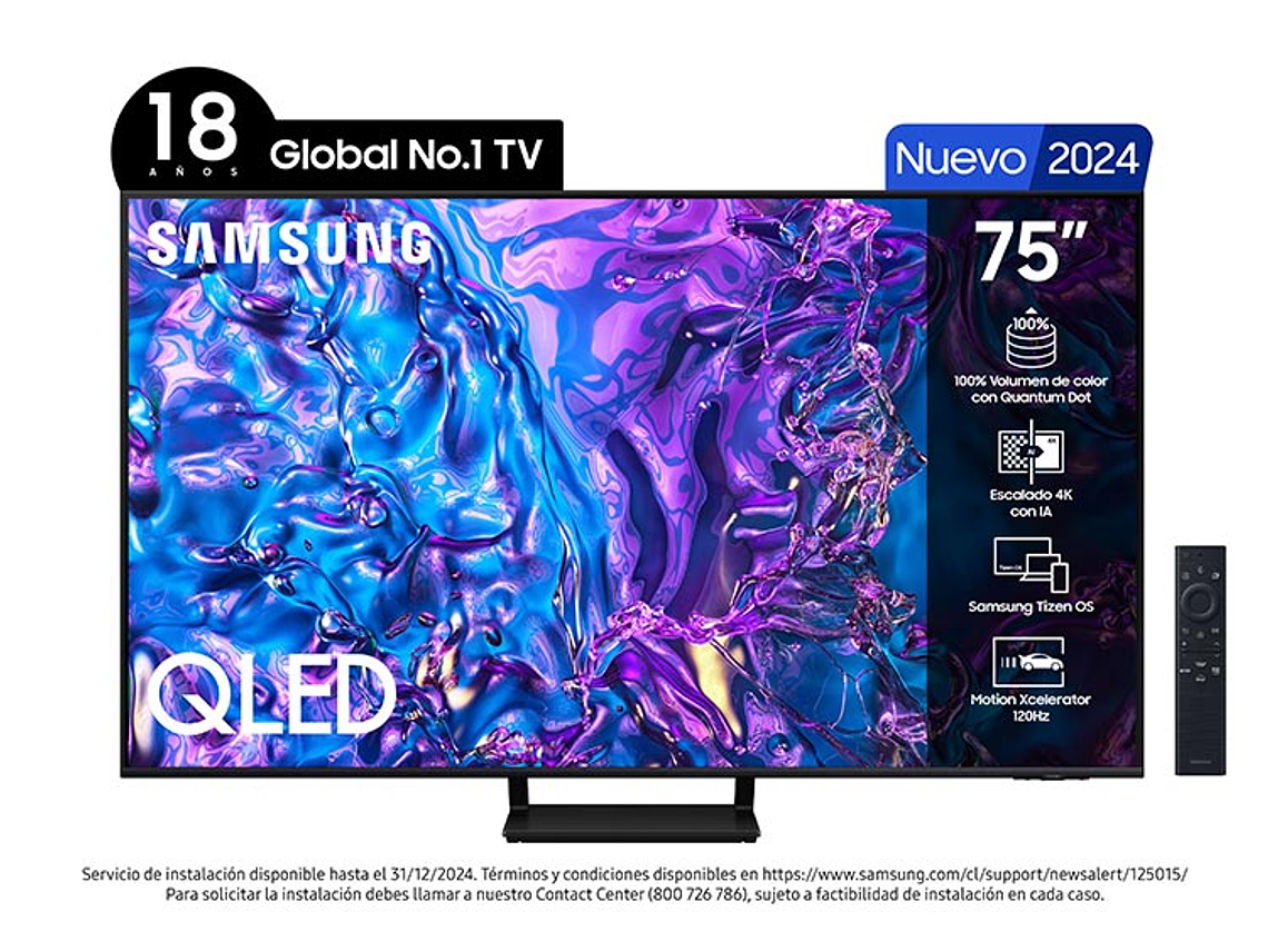 SMART TV SAMSUNG QLED UHD 4K 75