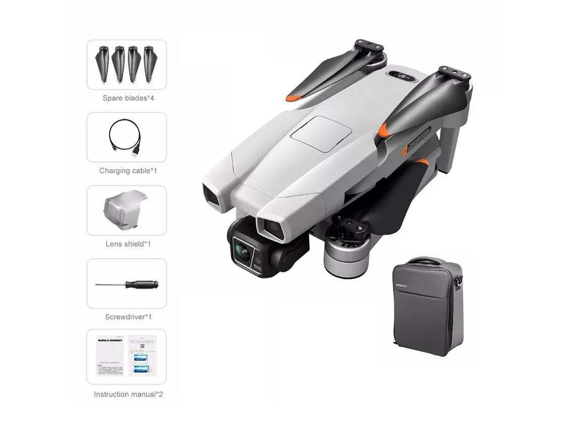 DRON WIFI 5G 4K EIS 4000M GPS 8000MAH AE86 PRO MAX 5