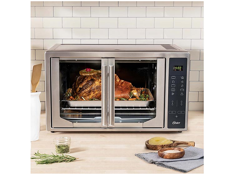 HORNO DIGITAL CON FREIDORA DE AIRE OSTER® DE 42 LITROS DE PUERTAS ESTILO FRANCÉS TSSTTVFDDAFNS 2
