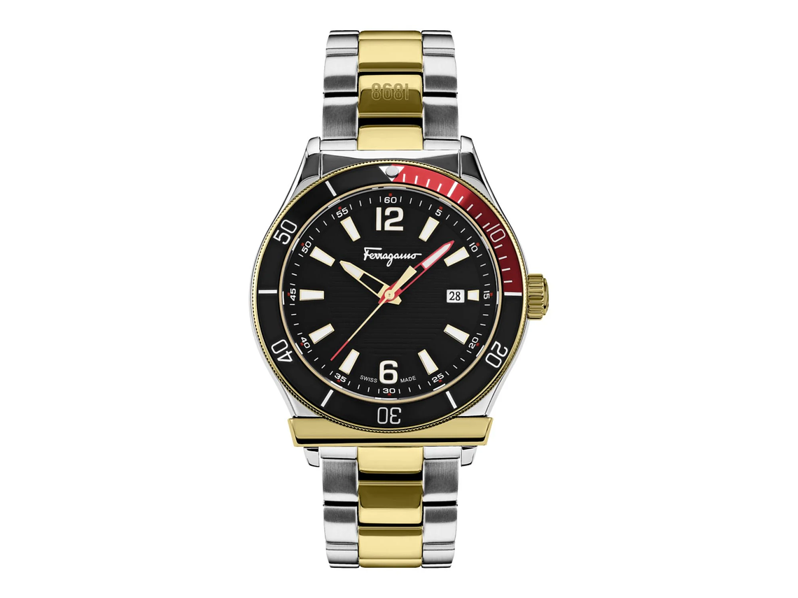 RELOJ SALVATORE FERRAGAMO HOMBRE 1898 SPORT SFYK01322 PLATA 1