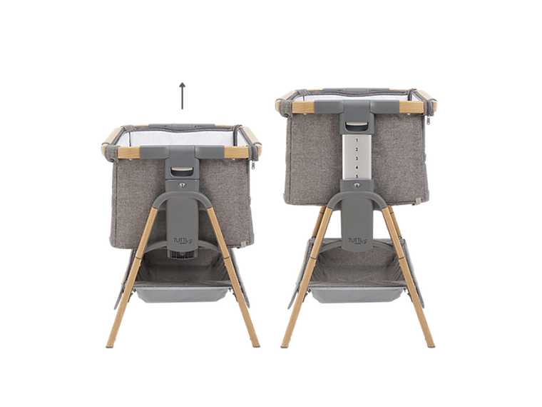 CUNA EVOLUTIVA COLECHO COZEE XL (PACK CUNA COLECHO + CUNA 60X120) | GRAFITO 3