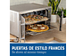 HORNO DIGITAL CON FREIDORA DE AIRE OSTER® DE 42 LITROS DE PUERTAS ESTILO FRANCÉS TSSTTVFDDAFNS - Miniatura 3