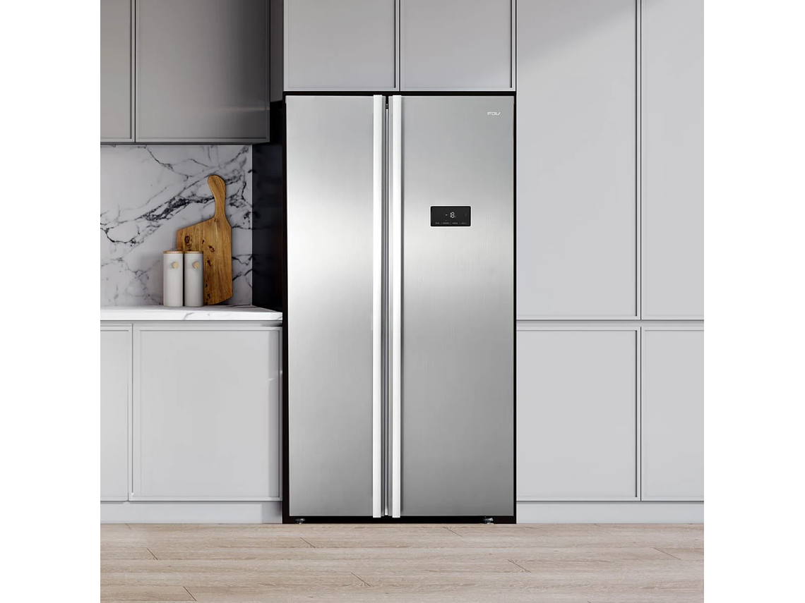 REFRIGERADOR SIDE BY SIDE SLIM 442 LTS FDV SILVER. 5