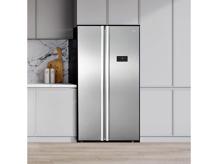 REFRIGERADOR SIDE BY SIDE SLIM 442 LTS FDV SILVER. 5