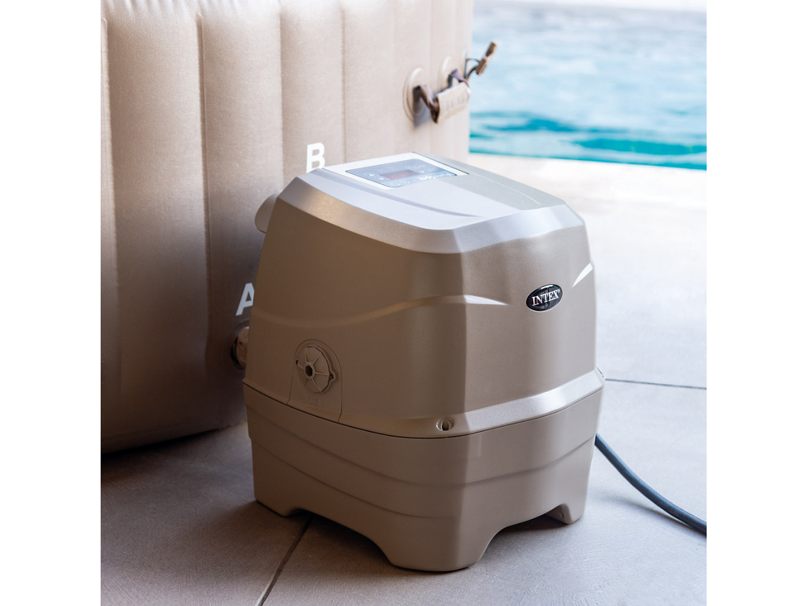 SPA HOT TUB INFLABLE INTEX BUBBLE MASSAGE 6 PERSONAS 7