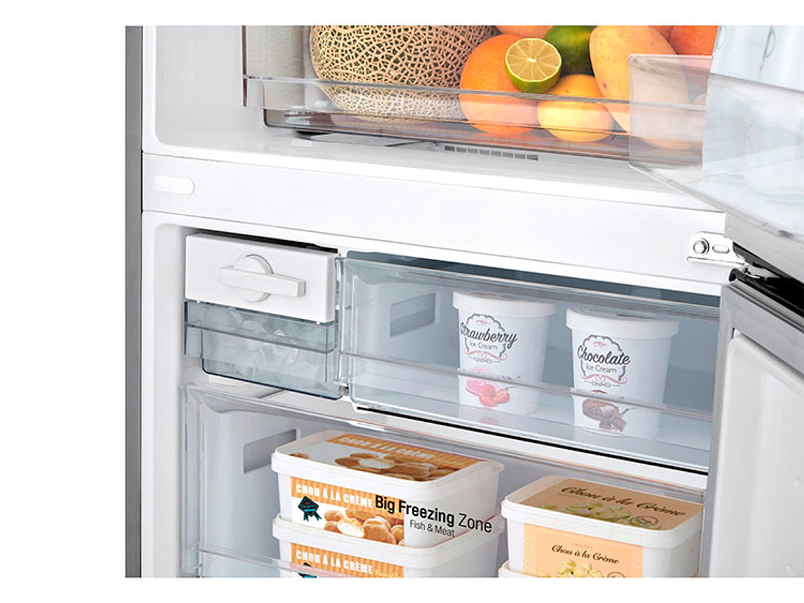 REFRIGERADOR BOTTOM FREEZER LG NO FROST 408 L DOOR COOLING GB40BPG 8
