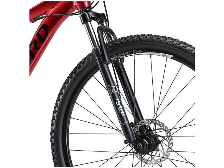 BICICLETA MTB OXFORD MERAK 1 ARO 29 ROJO/NEGRO 4