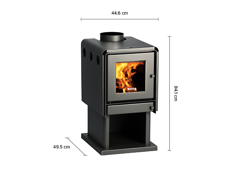 CALEFACTOR A LEÑA BOSCA LIMIT 380 2