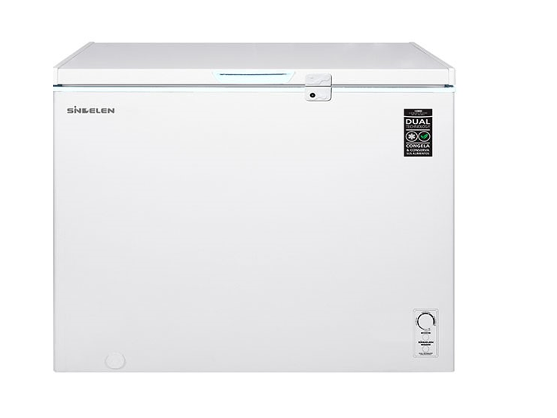 FREEZER HORIZONTAL SINDELEN 300 L FRÍO DIRECTO SFH-302BL 1