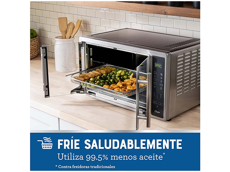 HORNO DIGITAL CON FREIDORA DE AIRE OSTER® DE 42 LITROS DE PUERTAS ESTILO FRANCÉS TSSTTVFDDAFNS 5