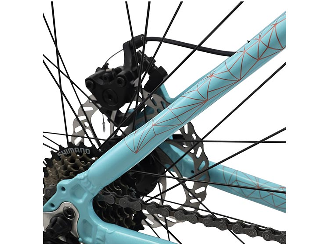 BICICLETA MTB OXFORD VENUS 1 ARO 27.5 VERDE 6