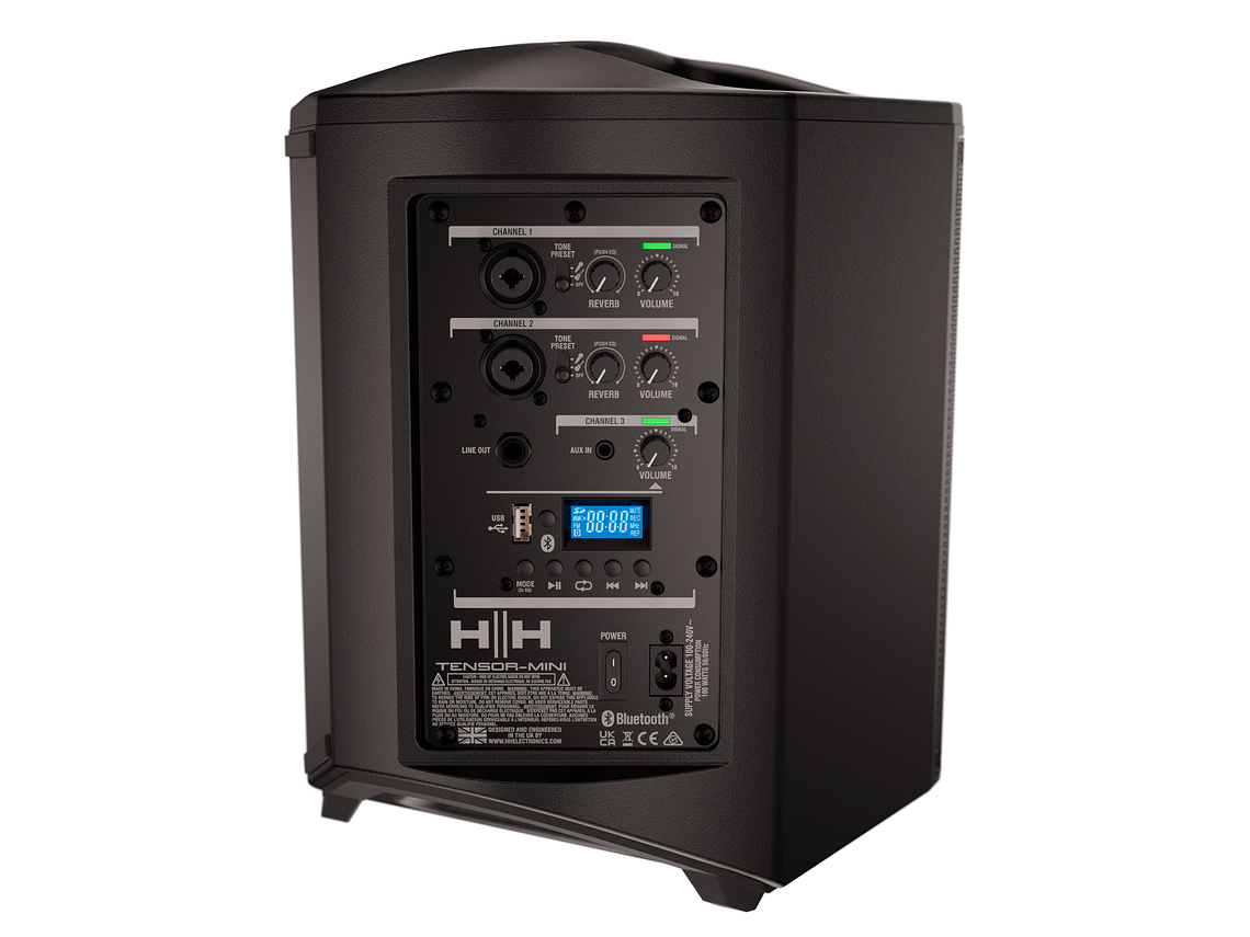 PARLANTE ACTIVO PORTABLE 6,5' TENSOR-MINI - HH 3