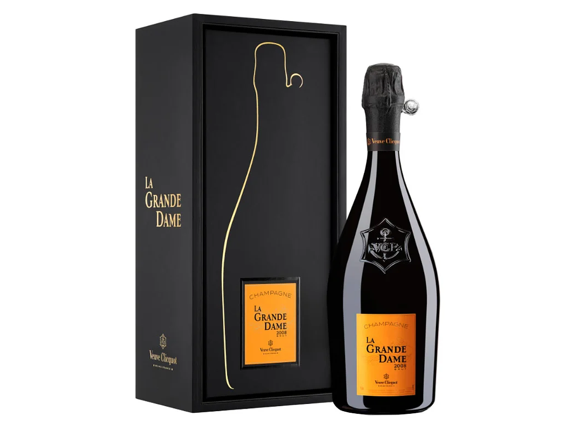CHAMPAÑA VEUVE CLICQUOT BOTELLA VIDRIO CHAMPAGNE LA GRANDE DAME 1