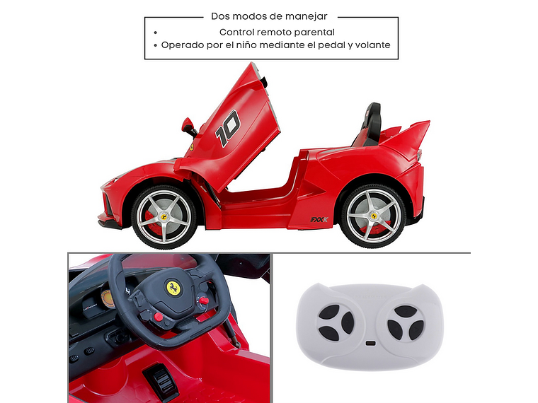 AUTO A BATERIA FERRARI FXXK 5