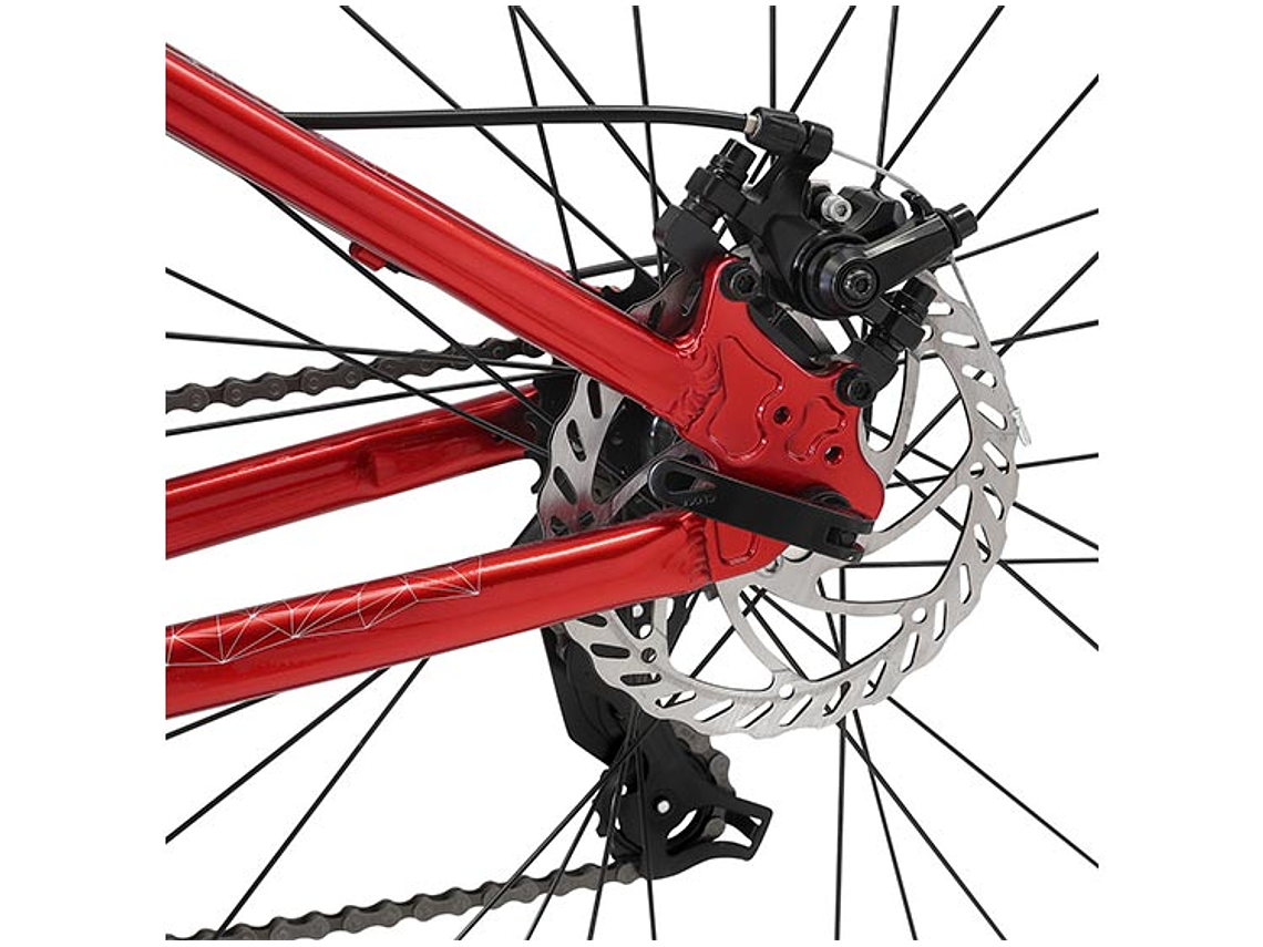 BICICLETA MTB OXFORD MERAK 1 ARO 29 ROJO/NEGRO 6