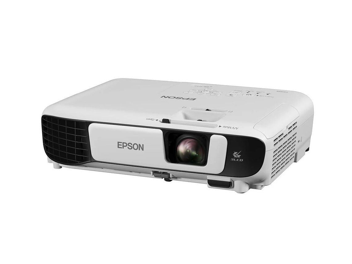 PROYECTOR EPSON POWERLITE W52+ 4000 LÚMENES WXGA BLANCO 1