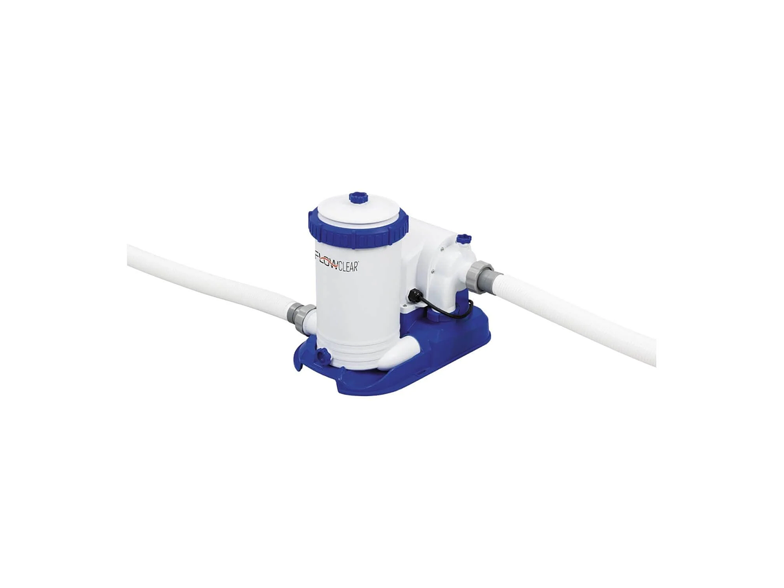 PISCINA BESTWAY REDONDA FILTRO + ACCESORIOS 6.10X1.32M 6