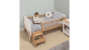 CAMA INFANTIL COLOMBA NATURA/BLANCO FORM
