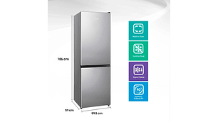 REFRIGERADOR HISENSE BOTTOM FREEZER NO FROST 300 L RD-39WC