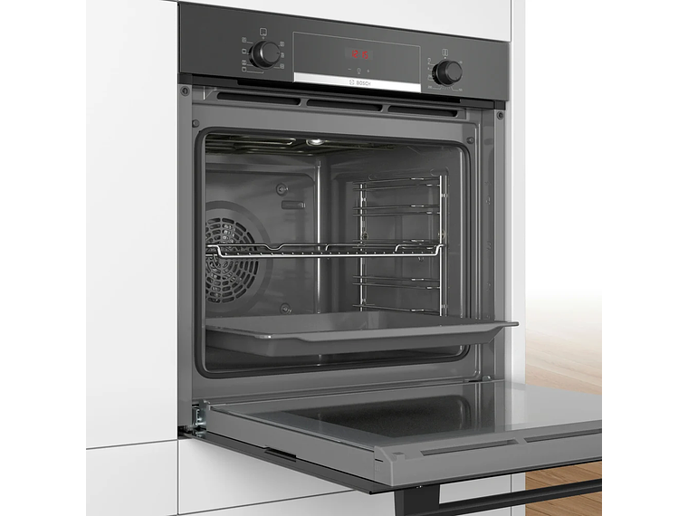 HORNO EMPOTRABLE CON GRILL 71 L HBA513BB1 5