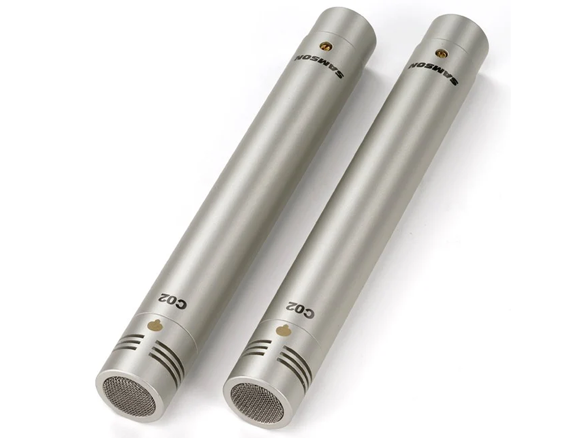 MICRÓFONO CONDENSADOR SAMSON C02 (PAR) 1