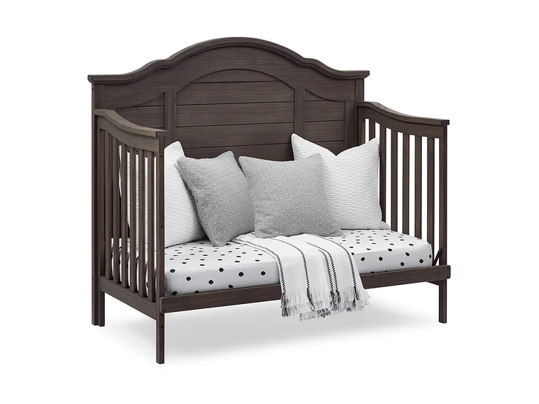 CUNA DE MADERA SOLIDA CONVERTIBLE 6 EN 1 ASHER GRIS 5