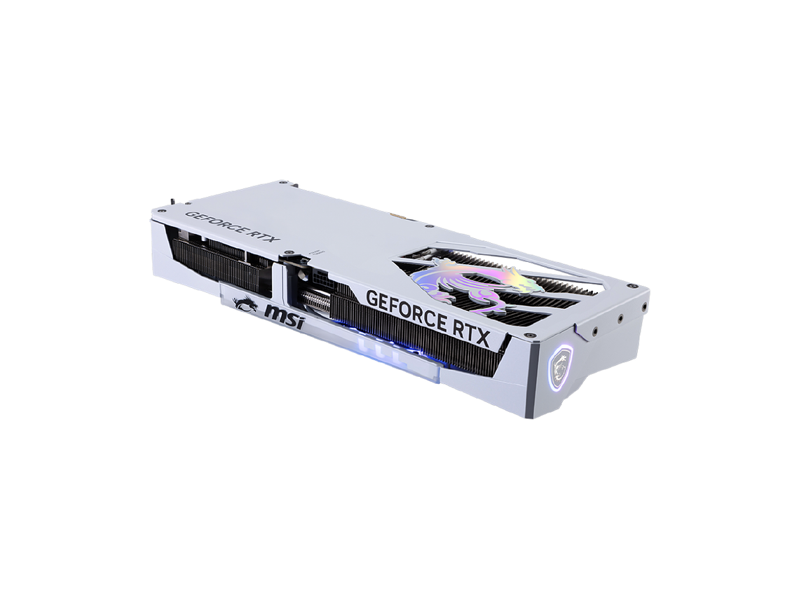 TARJETA DE VIDEO MSI RTX 5080 16G GAMING TRIO OC WHITE GDDR7 PCIE-5 4