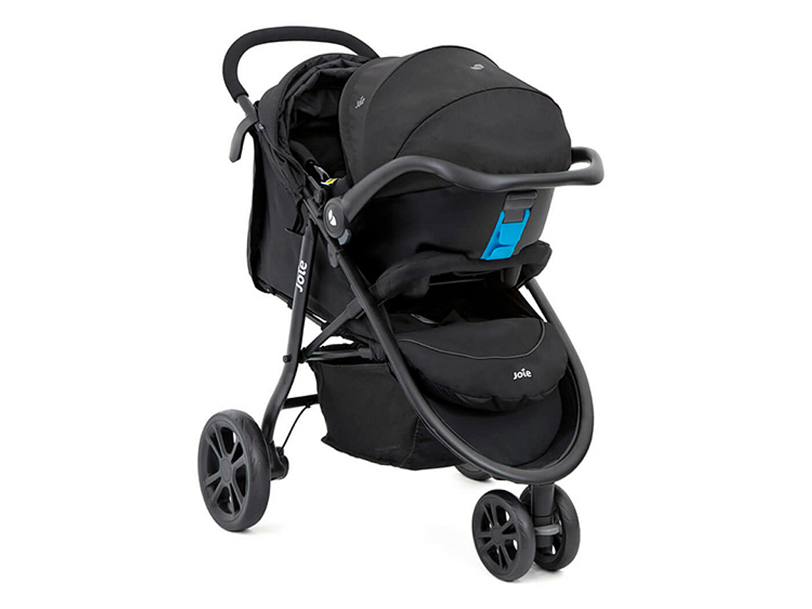 COCHE TRAVEL SYSTEM JOIE LITETRAX NEGRO 3