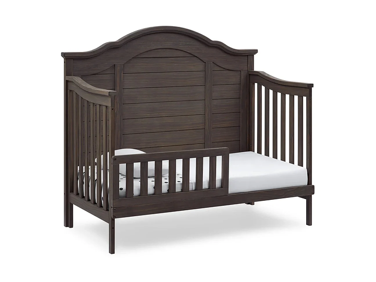 CUNA DE MADERA SOLIDA CONVERTIBLE 6 EN 1 ASHER GRIS 6