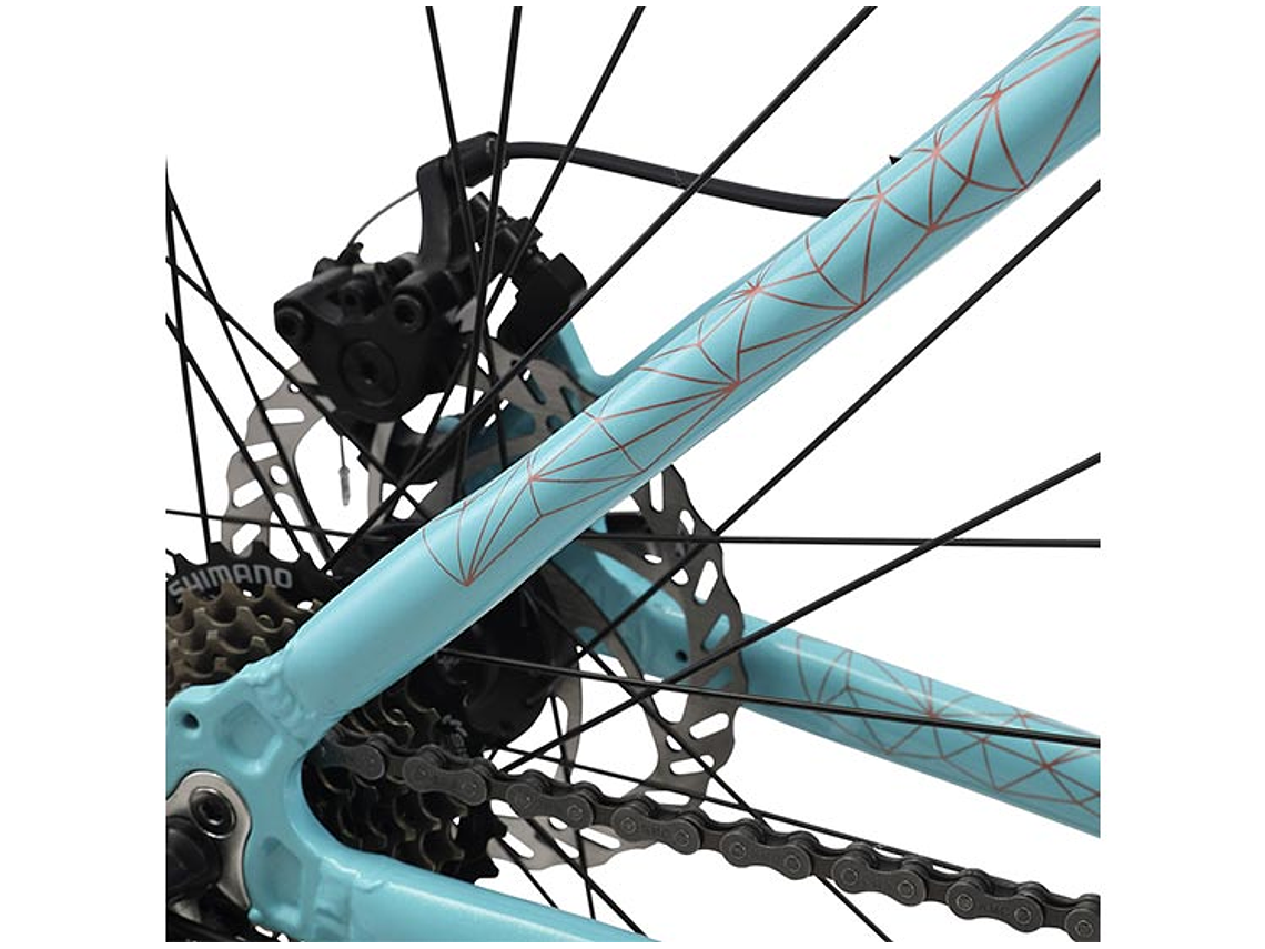 BICICLETA OXFORD 29 VENUS 1 21V  VERDE 6