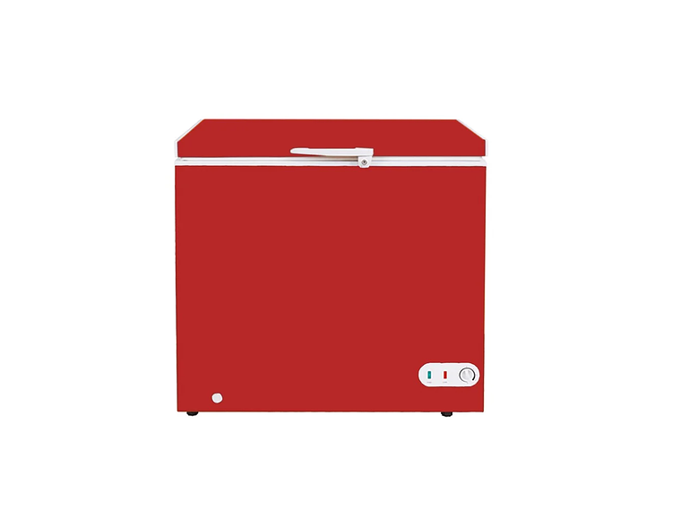 CONSERVADORA / CONGELADORA 215 LTS COLOR ROJO NORKALT 2