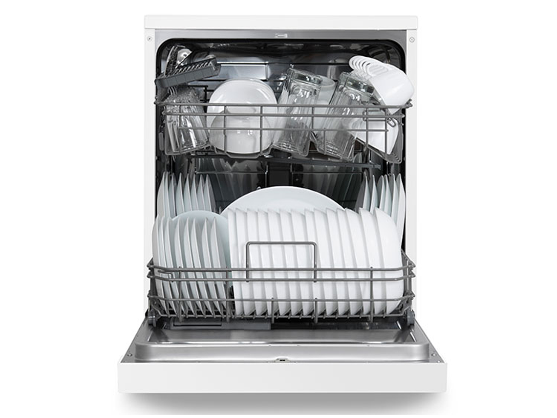 LAVAVAJILLAS MIDEA 12 CUBIERTOS BLANCO 5