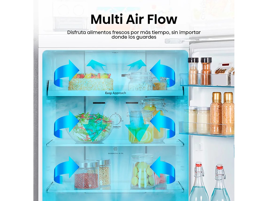 REFRIGERADOR HISENSE BOTTOM FREEZER NO FROST 300 L RD-39WC 6