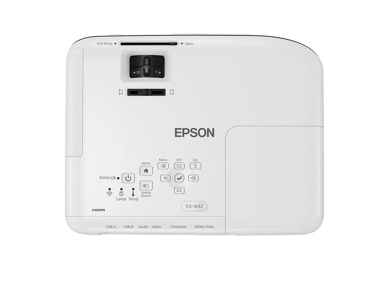 PROYECTOR EPSON POWERLITE W52+ 4000 LÚMENES WXGA BLANCO 5