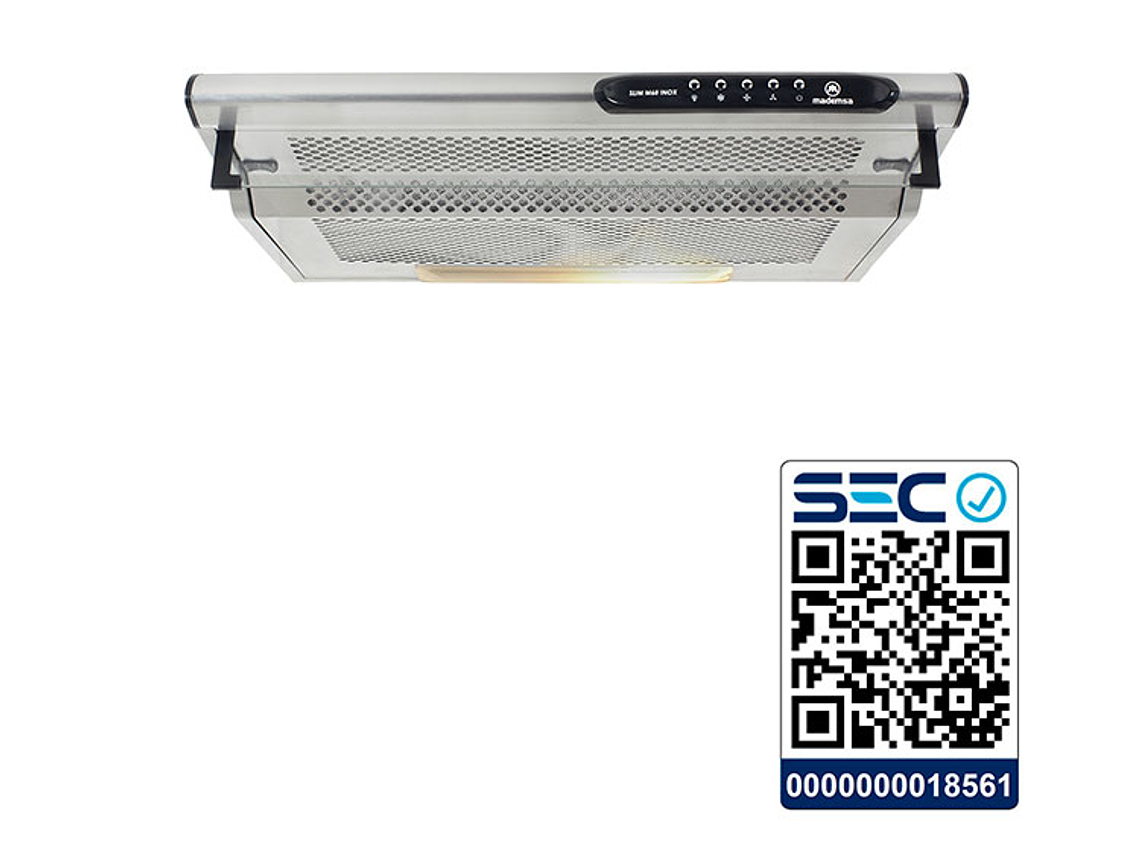 COMBO HORNO ELÉCTRICO MADEMSA EMPOTRABLE 66 L M SPAZIO 140A + ENCIMERA 435E + CAMPANA M60 4