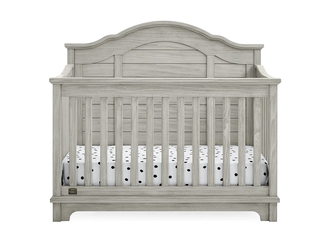 CUNA DE MADERA SOLIDA CONVERTIBLE 6 EN 1 ASHER RUSTIC 1